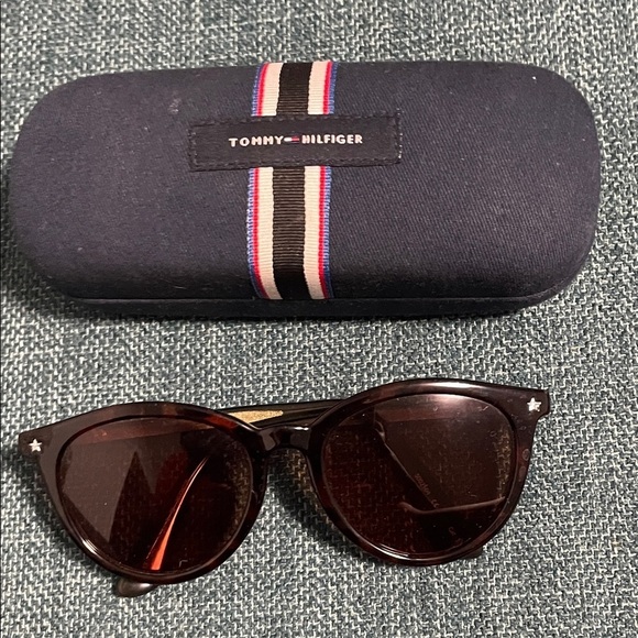 Tommy Hilfiger Dark Brown Sunglasses main image 4